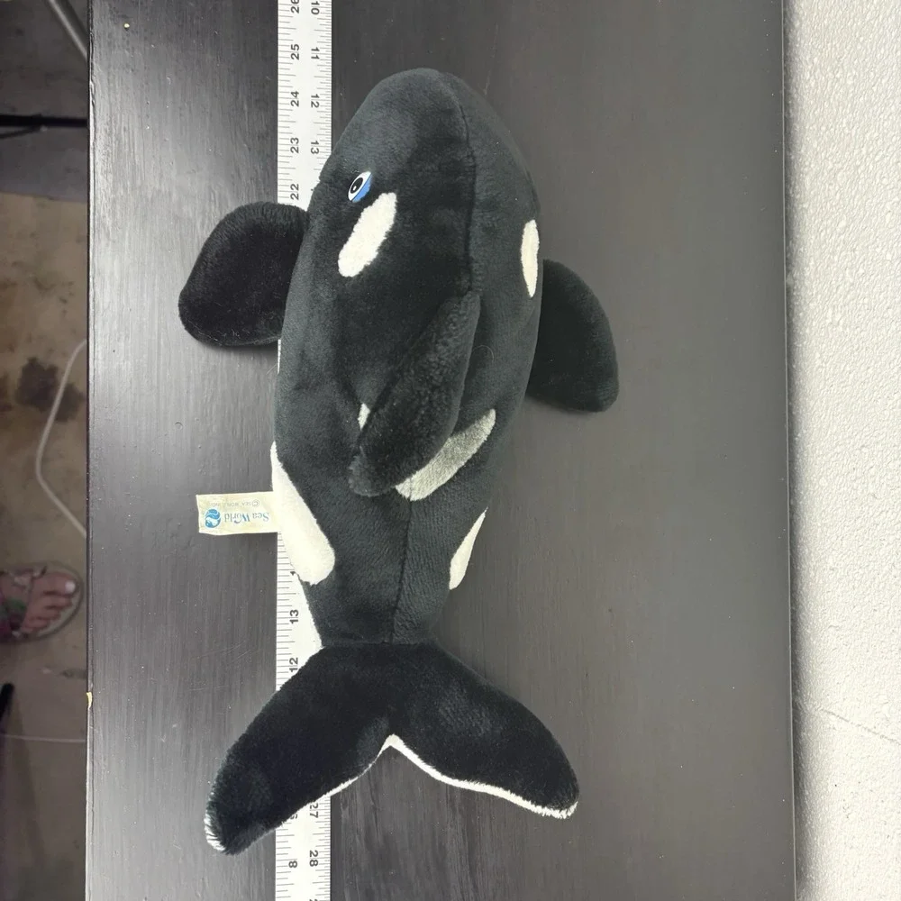 Seaworld Orca Plush Stuffed Animal 14